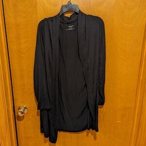 Open front maternity cardigan